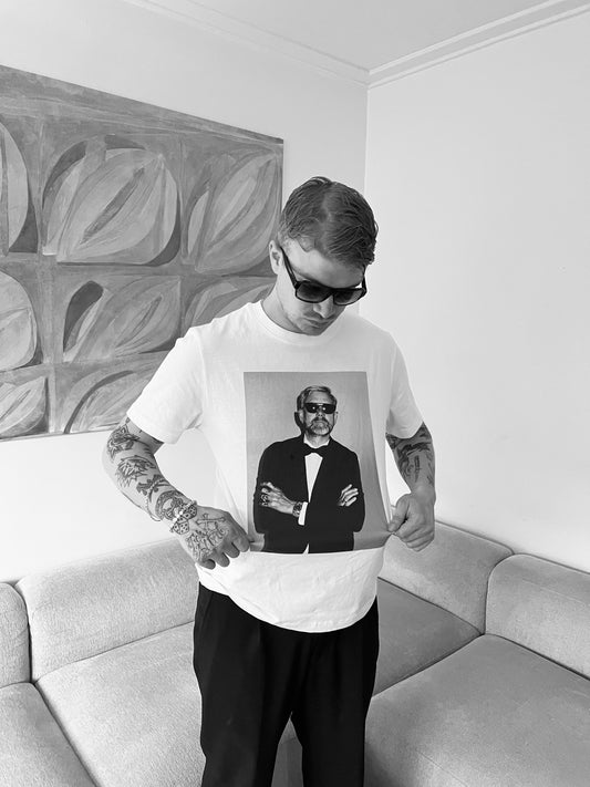 Short-sleeved T-shirt B/W